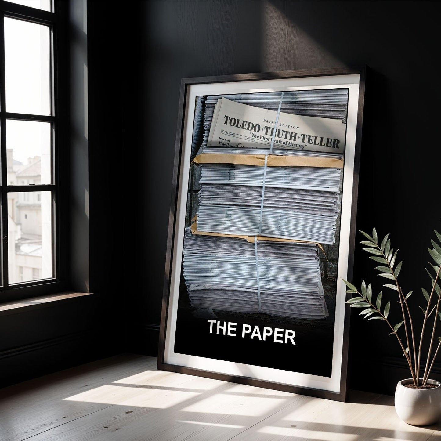 Flex Designs Poster The Paper Key Visual 8 x 10" Home Goods - Movie 2025 Movie Poster