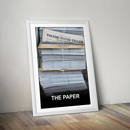 Flex Designs Poster The Paper Key Visual 8 x 10" Home Goods - Movie 2025 Movie Poster