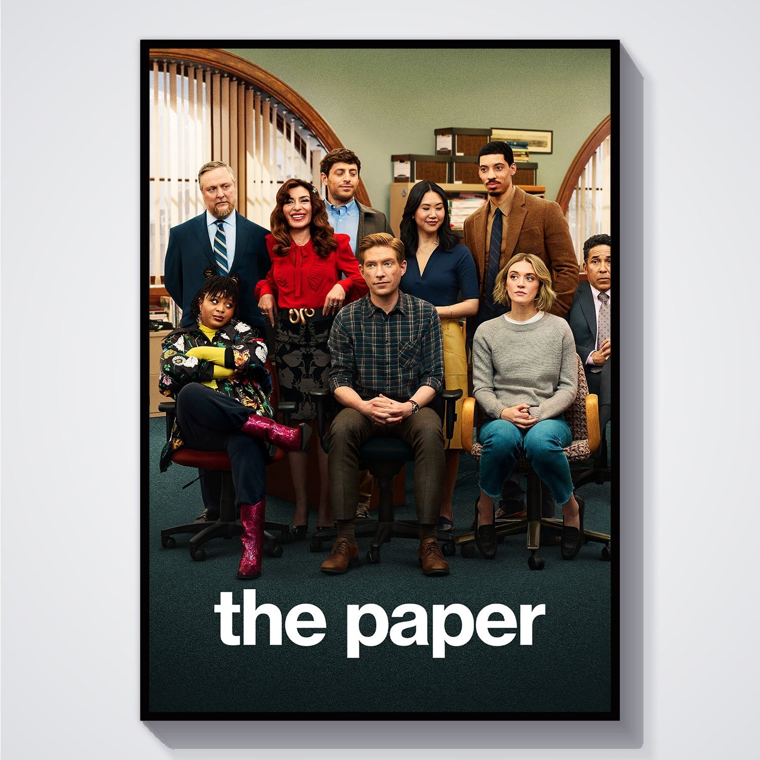 Flex Designs Poster The Paper 5 x 7" Home Goods - Movie 2025 Movie Poster