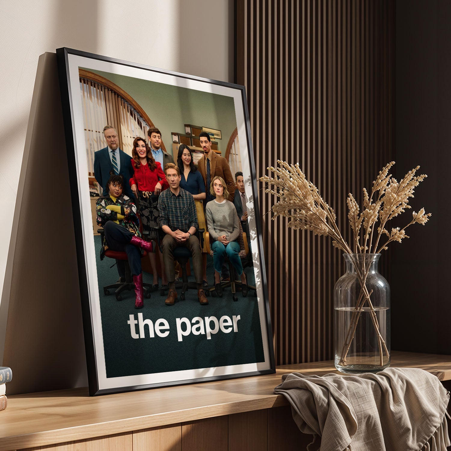 Flex Designs Poster The Paper 8 x 10" Home Goods - Movie 2025 Movie Poster