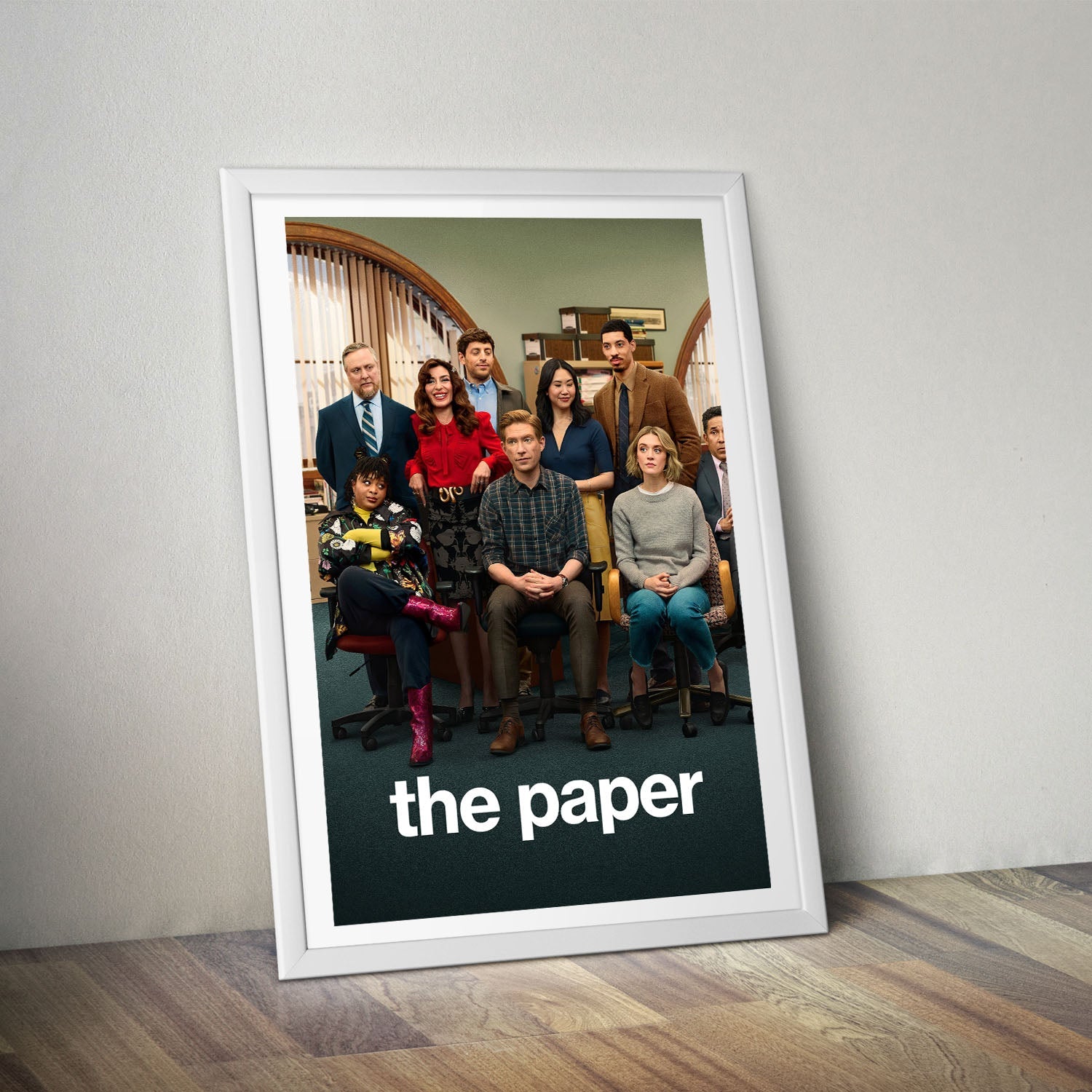 Flex Designs Poster The Paper 8 x 10" Home Goods - Movie 2025 Movie Poster