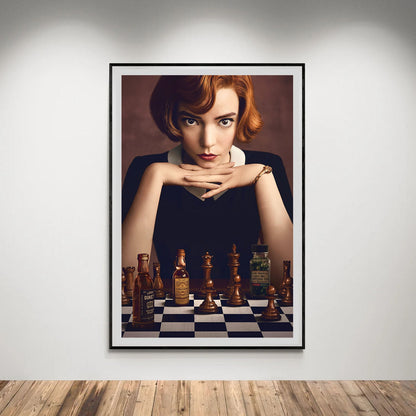 Flex Designs Poster The Queens Gambit 5 x 7" Home Goods - TV Show 2020 TV Show Poster
