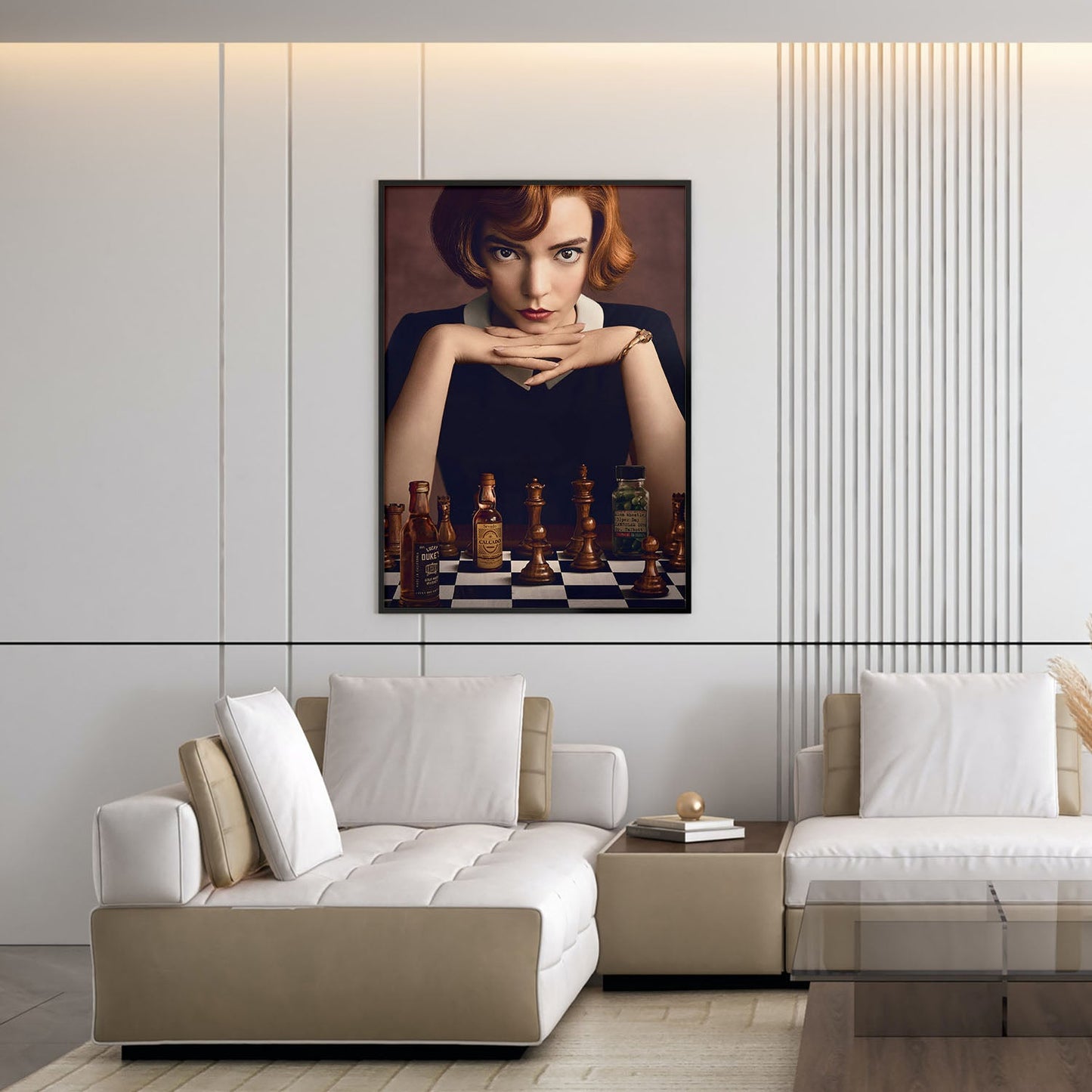 Flex Designs Poster The Queens Gambit 5 x 7" Home Goods - TV Show 2020 TV Show Poster