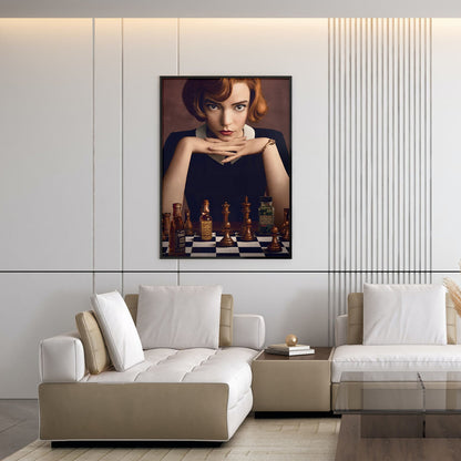 Flex Designs Poster The Queens Gambit 5 x 7" Home Goods - TV Show 2020 TV Show Poster