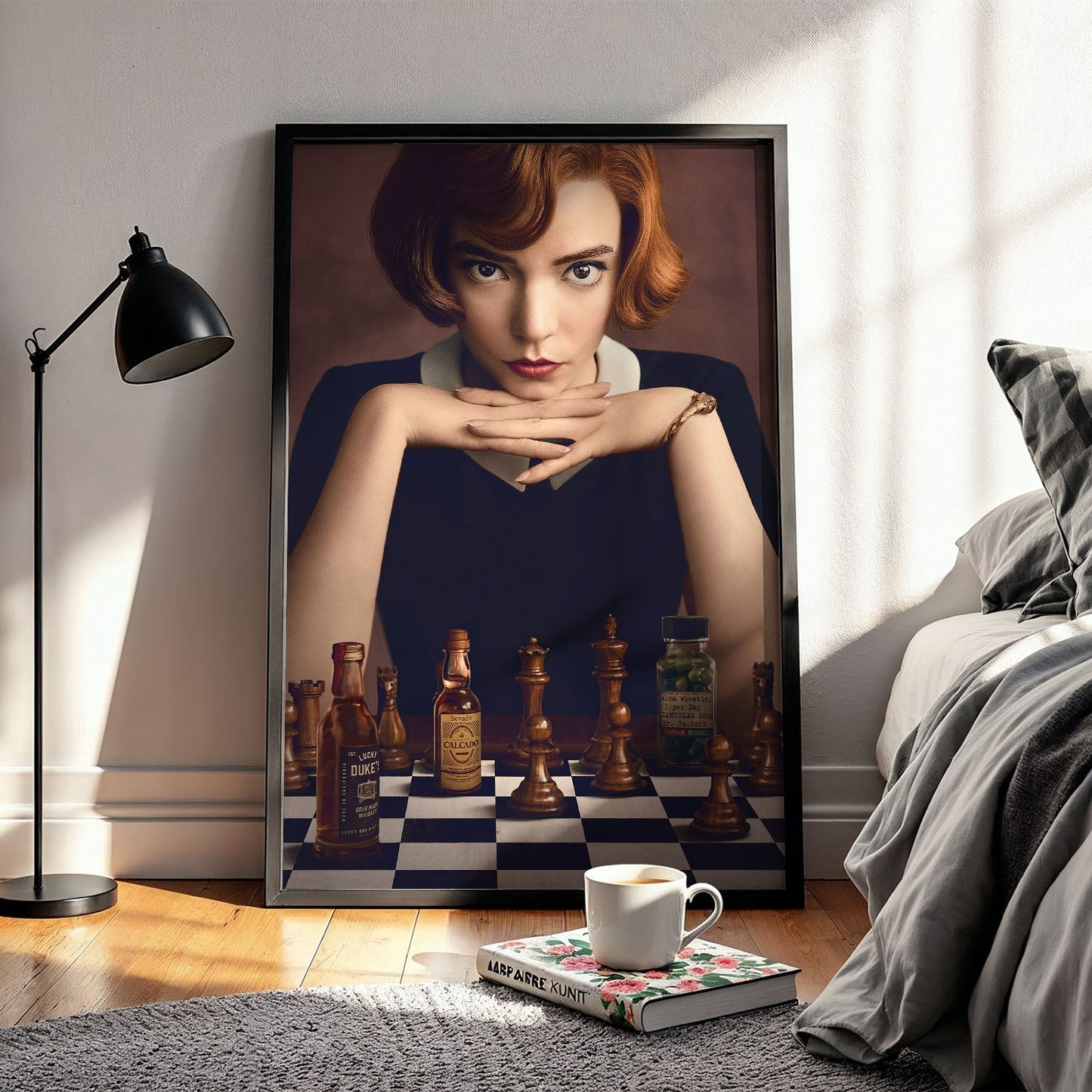 Flex Designs Poster The Queens Gambit 5 x 7" Home Goods - TV Show 2020 TV Show Poster