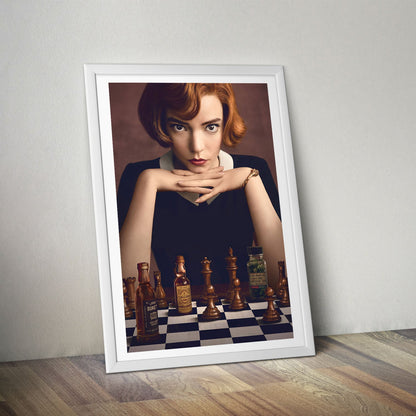 Flex Designs Poster The Queens Gambit 8 x 10" Home Goods - TV Show 2020 TV Show Poster