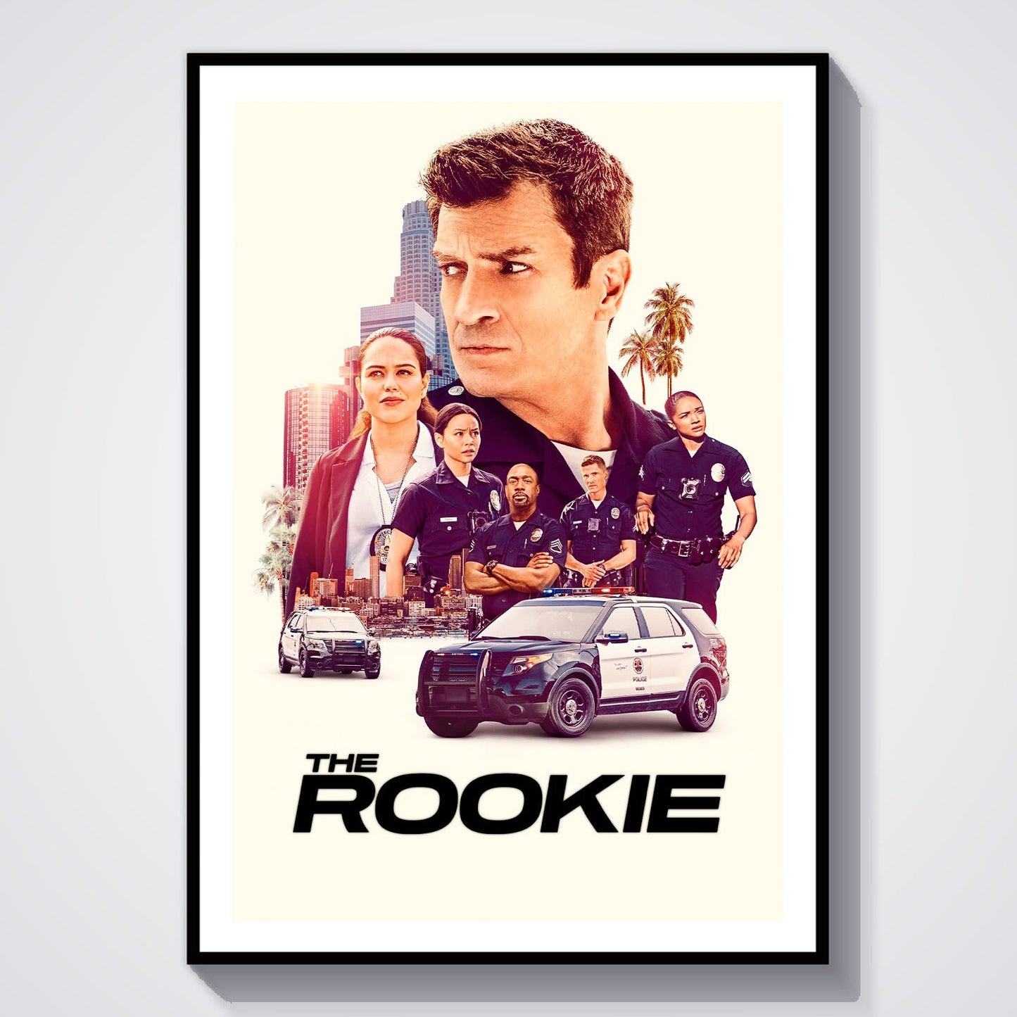 Flex Designs Poster The Rookie 8 x 10" Home Goods - TV Show 2018 TV Show Poster