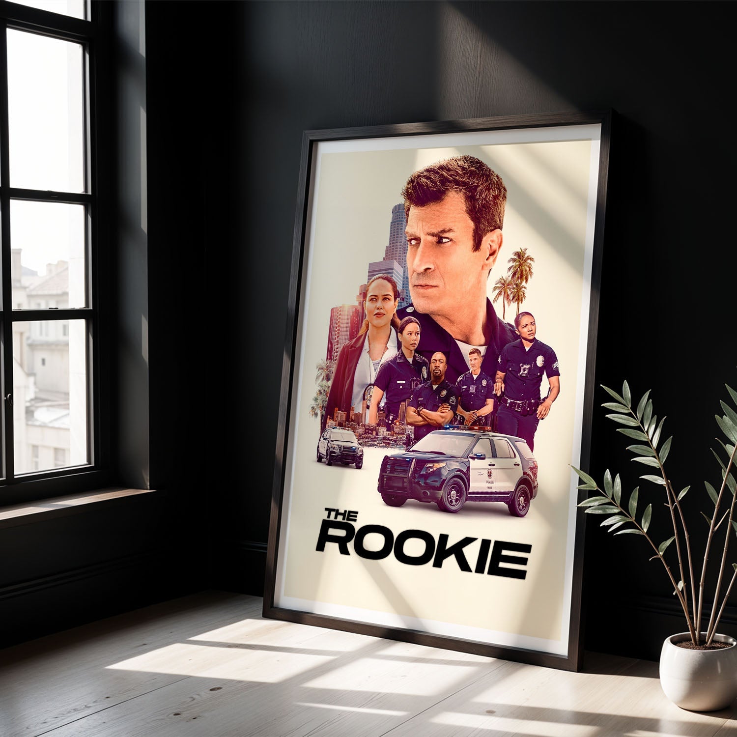 Flex Designs Poster The Rookie 8 x 10" Home Goods - TV Show 2018 TV Show Poster