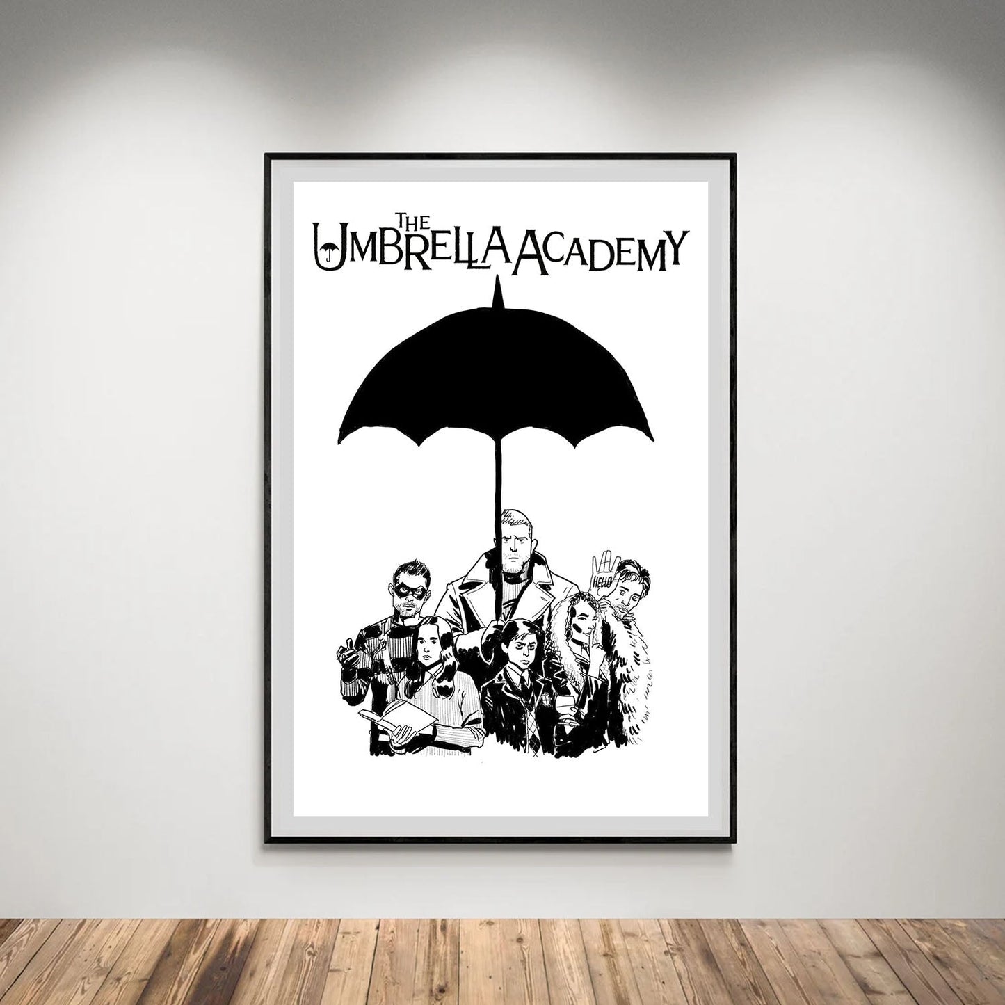 Flex Designs Poster The Umbrella Academy 5 x 7" Home Goods - TV Show 2019 TV Show Poster