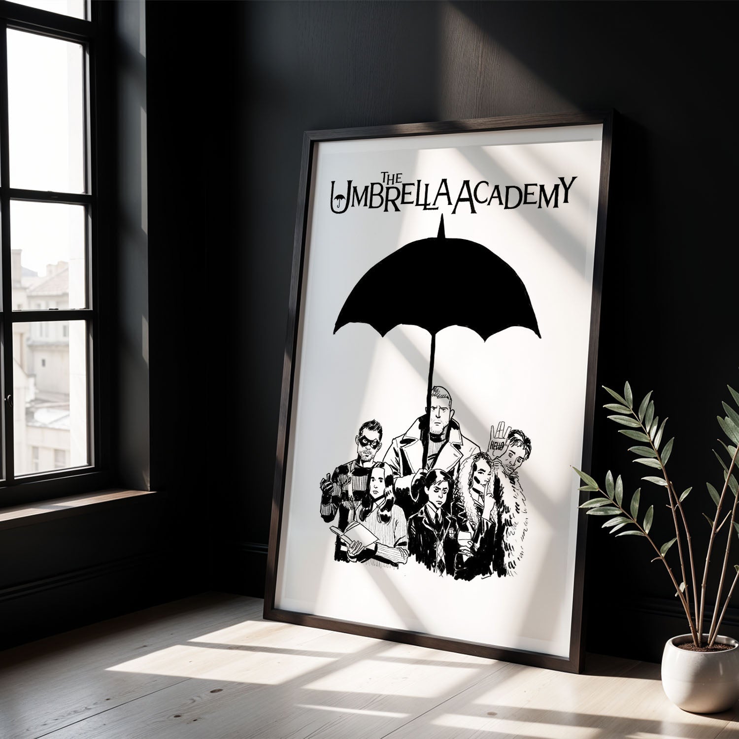 Flex Designs Poster The Umbrella Academy 8 x 10" Home Goods - TV Show 2019 TV Show Poster
