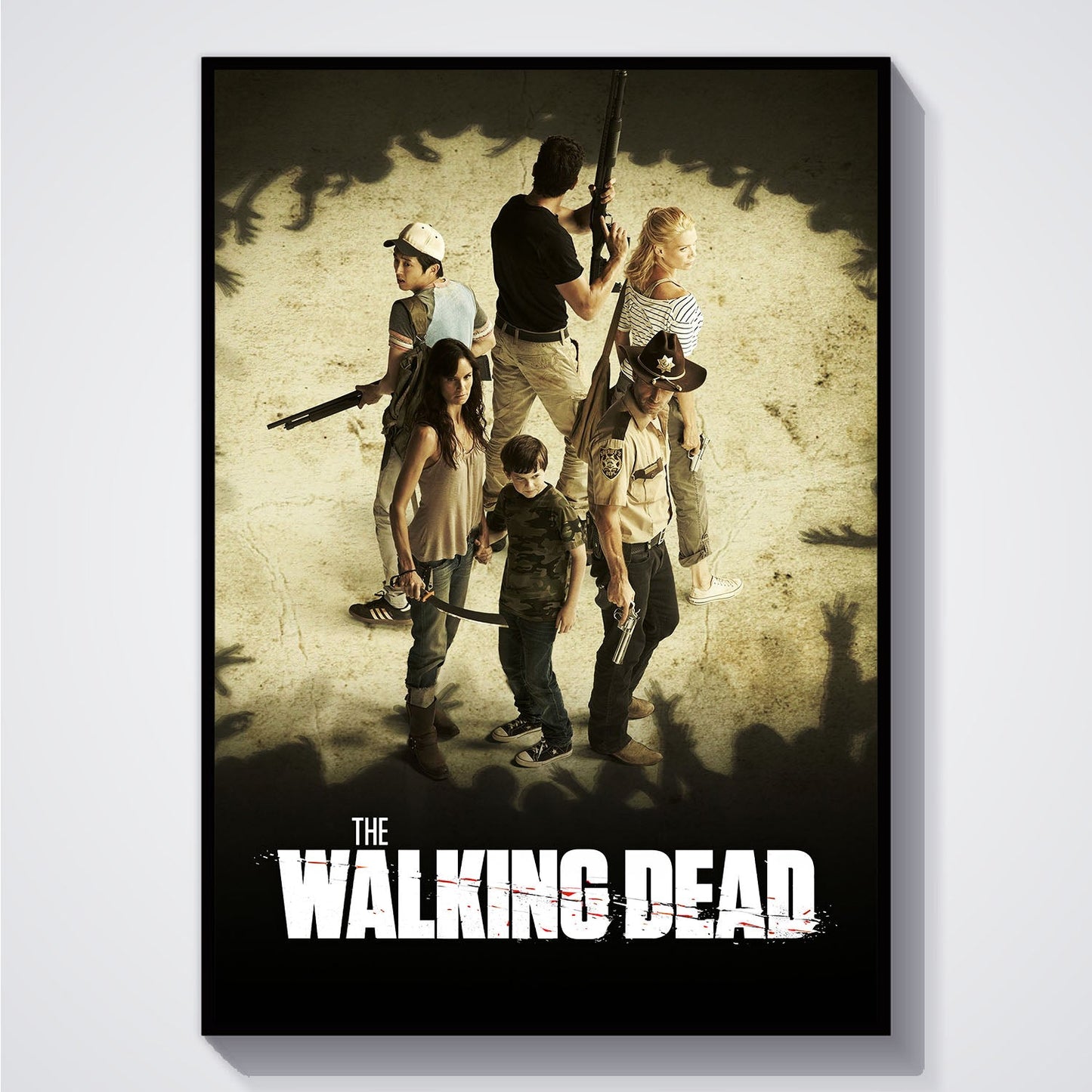 Flex Designs Poster The Walking Dead 5 x 7" Home Goods - TV Show 2010 TV Show Poster