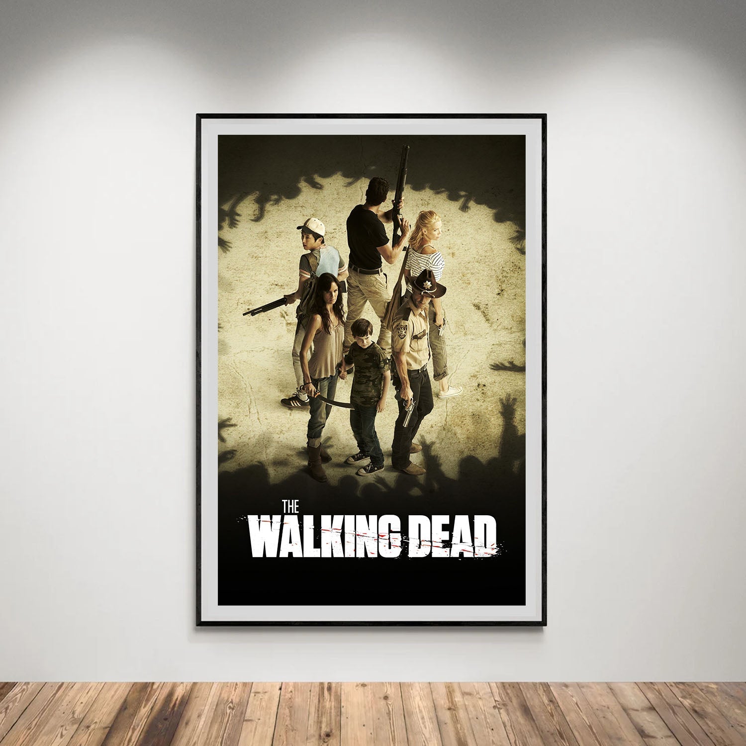 Flex Designs Poster The Walking Dead 5 x 7" Home Goods - TV Show 2010 TV Show Poster