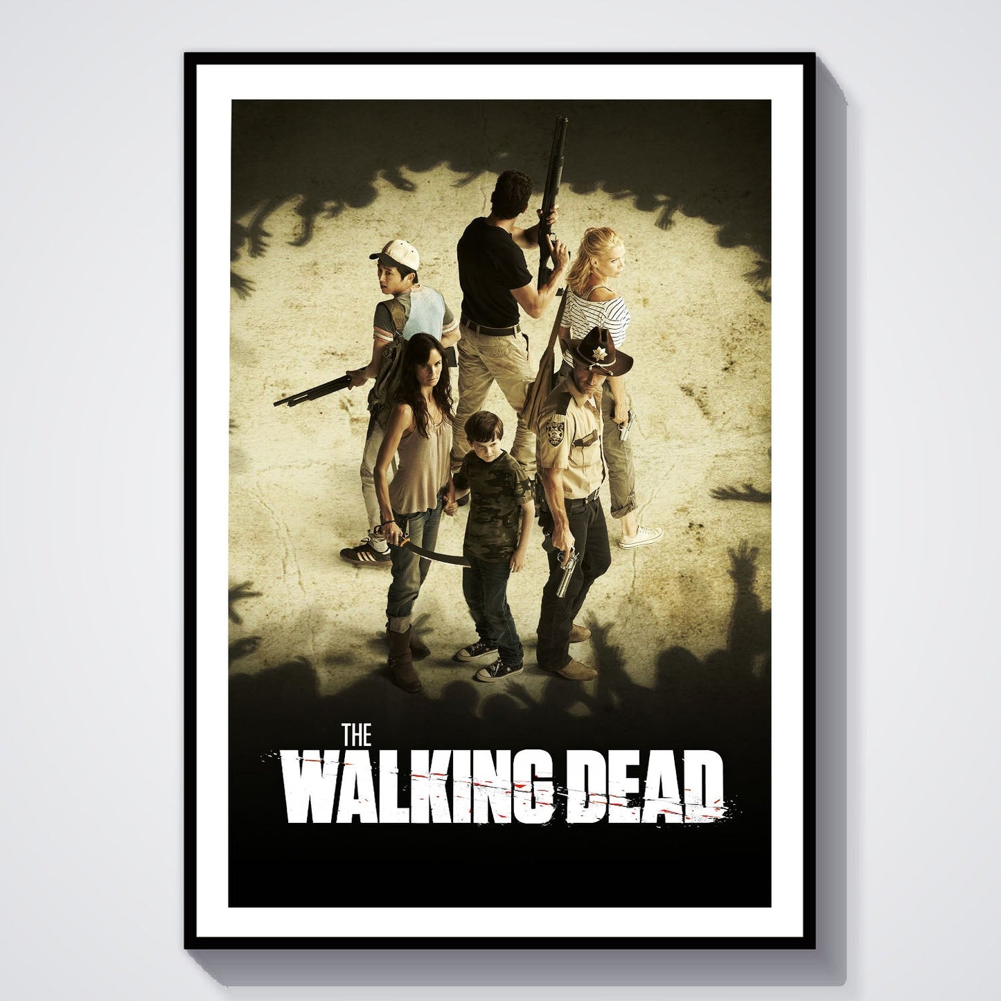Flex Designs Poster The Walking Dead 8 x 10" Home Goods - TV Show 2010 TV Show Poster