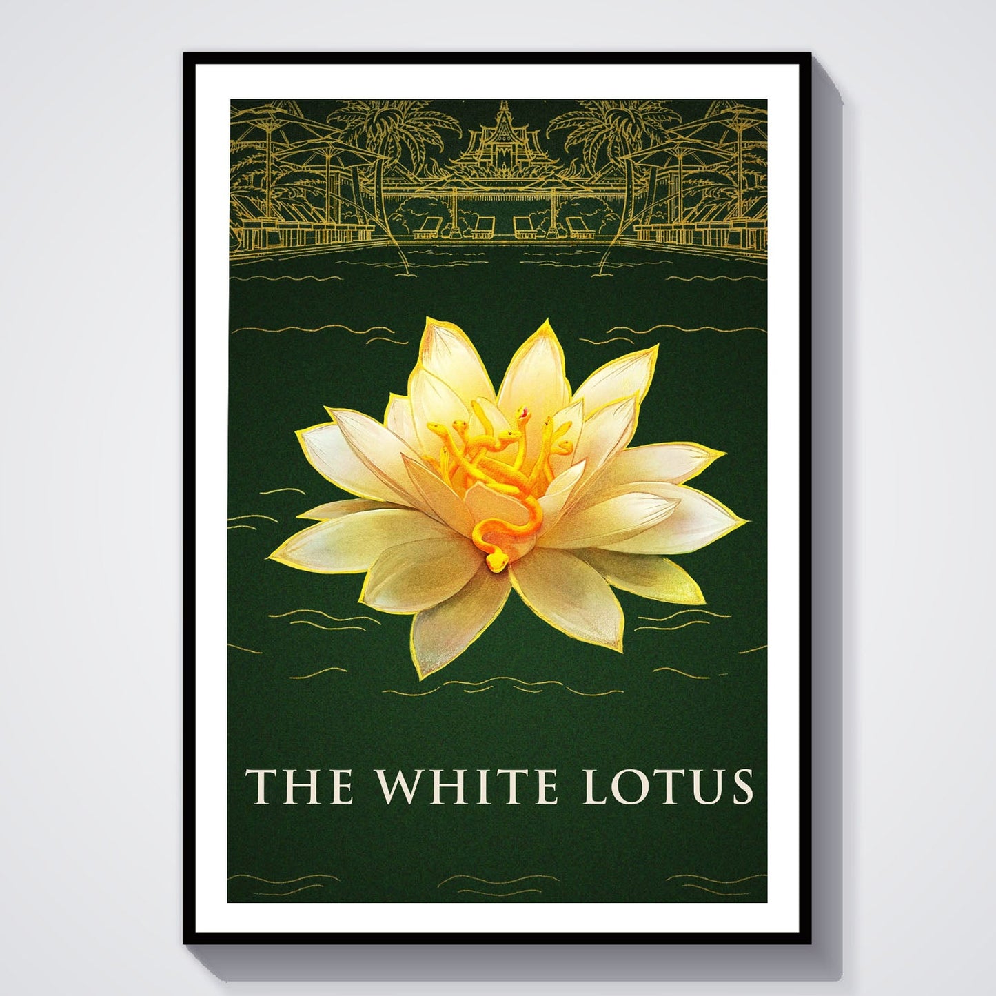 Flex Designs Poster The White Lotus 8 x 10" Home Goods - TV Show 2021 TV Show Poster
