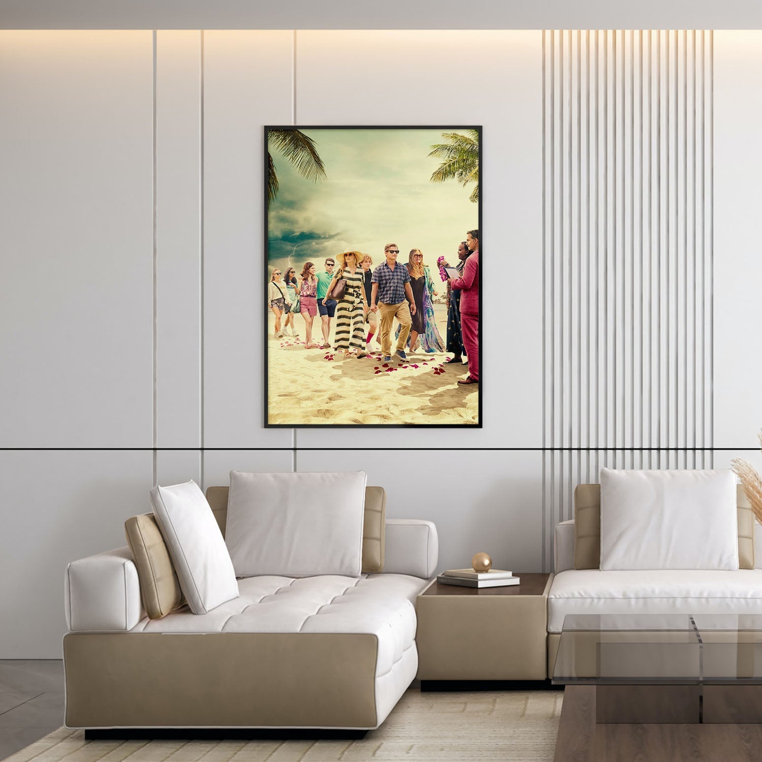 Flex Designs Poster The White Lotus Season 1 Key Art 5 x 7" Home Goods - TV Show 2021 TV Show Poster