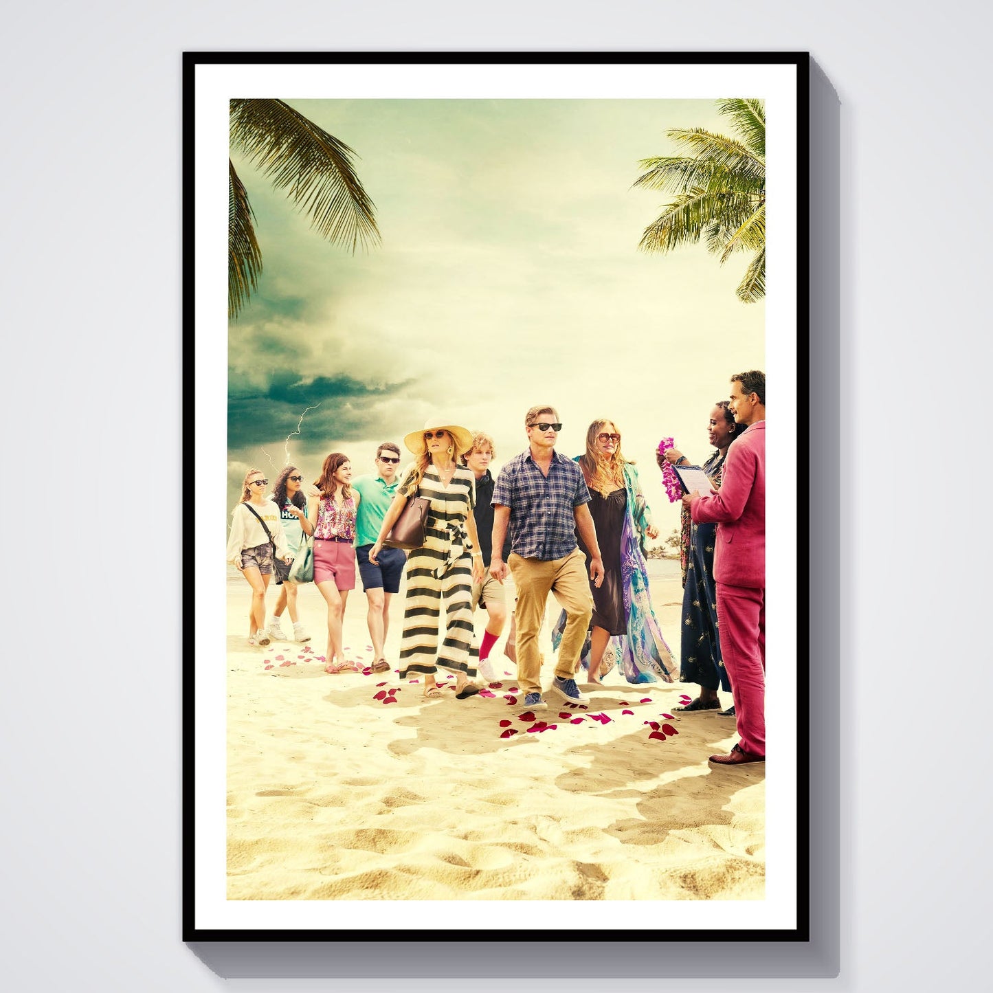 Flex Designs Poster The White Lotus Season 1 Key Art 8 x 10" Home Goods - TV Show 2021 TV Show Poster