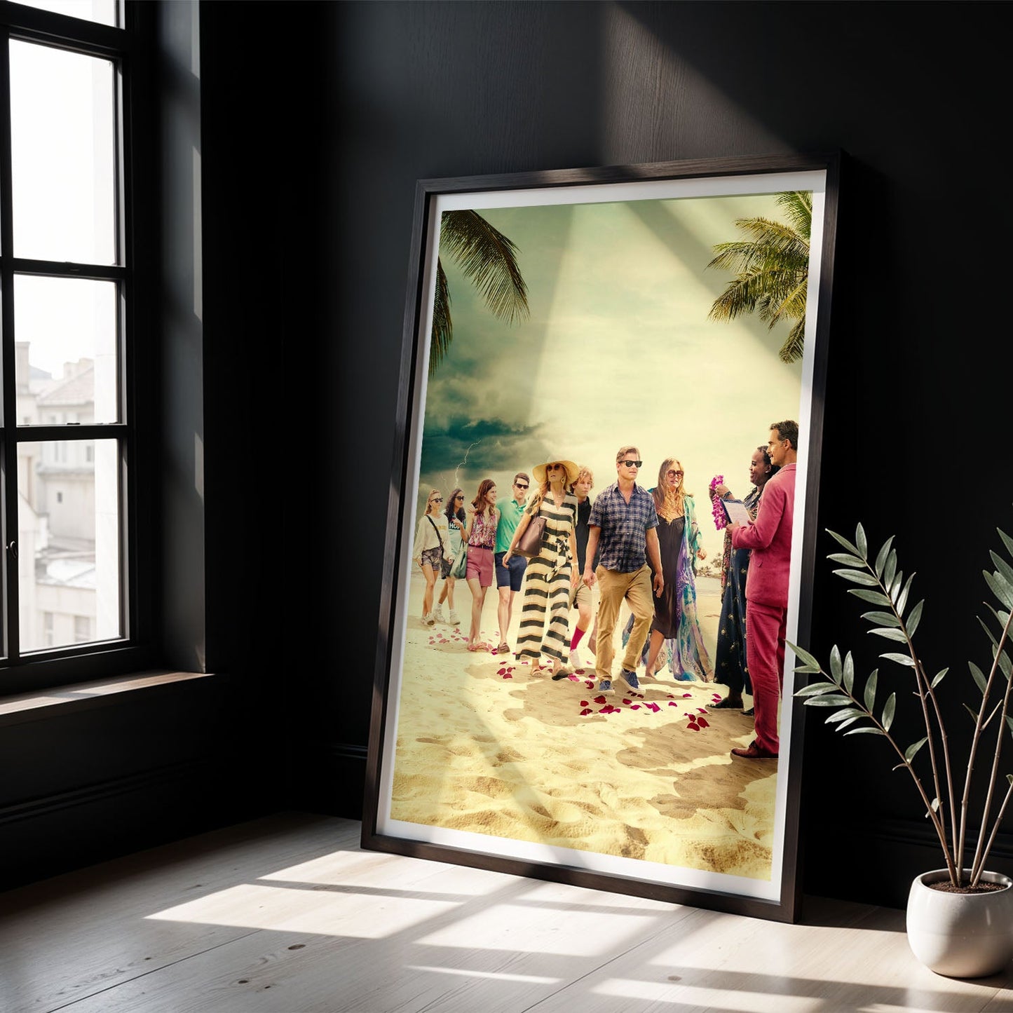 Flex Designs Poster The White Lotus Season 1 Key Art 8 x 10" Home Goods - TV Show 2021 TV Show Poster