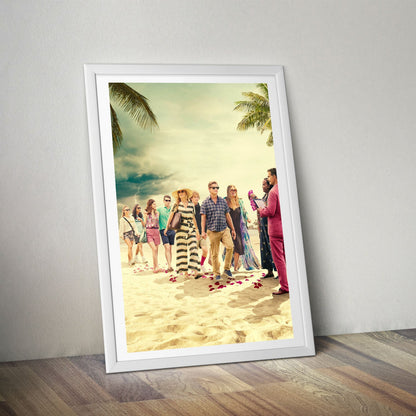 Flex Designs Poster The White Lotus Season 1 Key Art 8 x 10" Home Goods - TV Show 2021 TV Show Poster