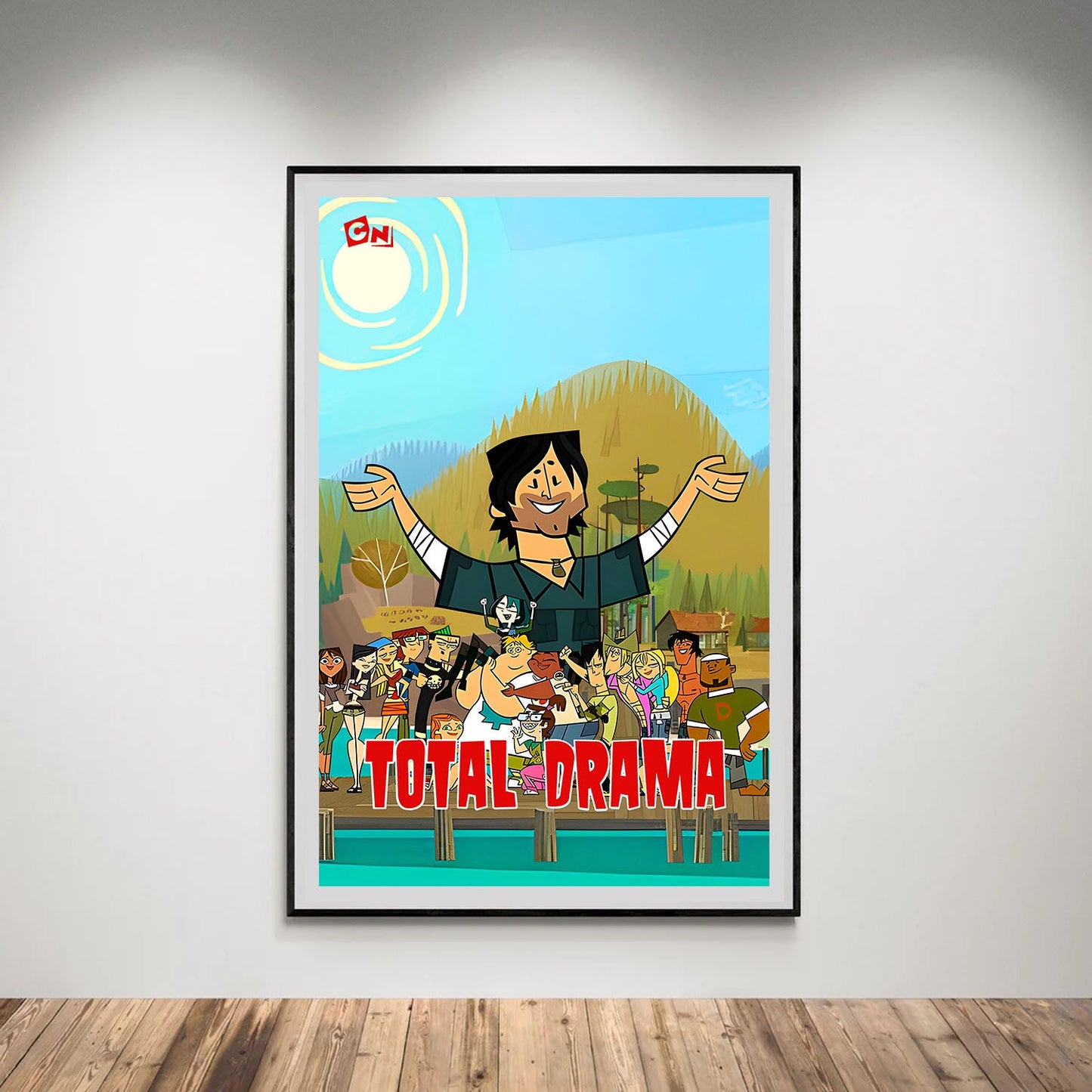 Flex Designs Poster Total Drama Island 5 x 7" Home Goods - TV Show 2007 TV Show Poster