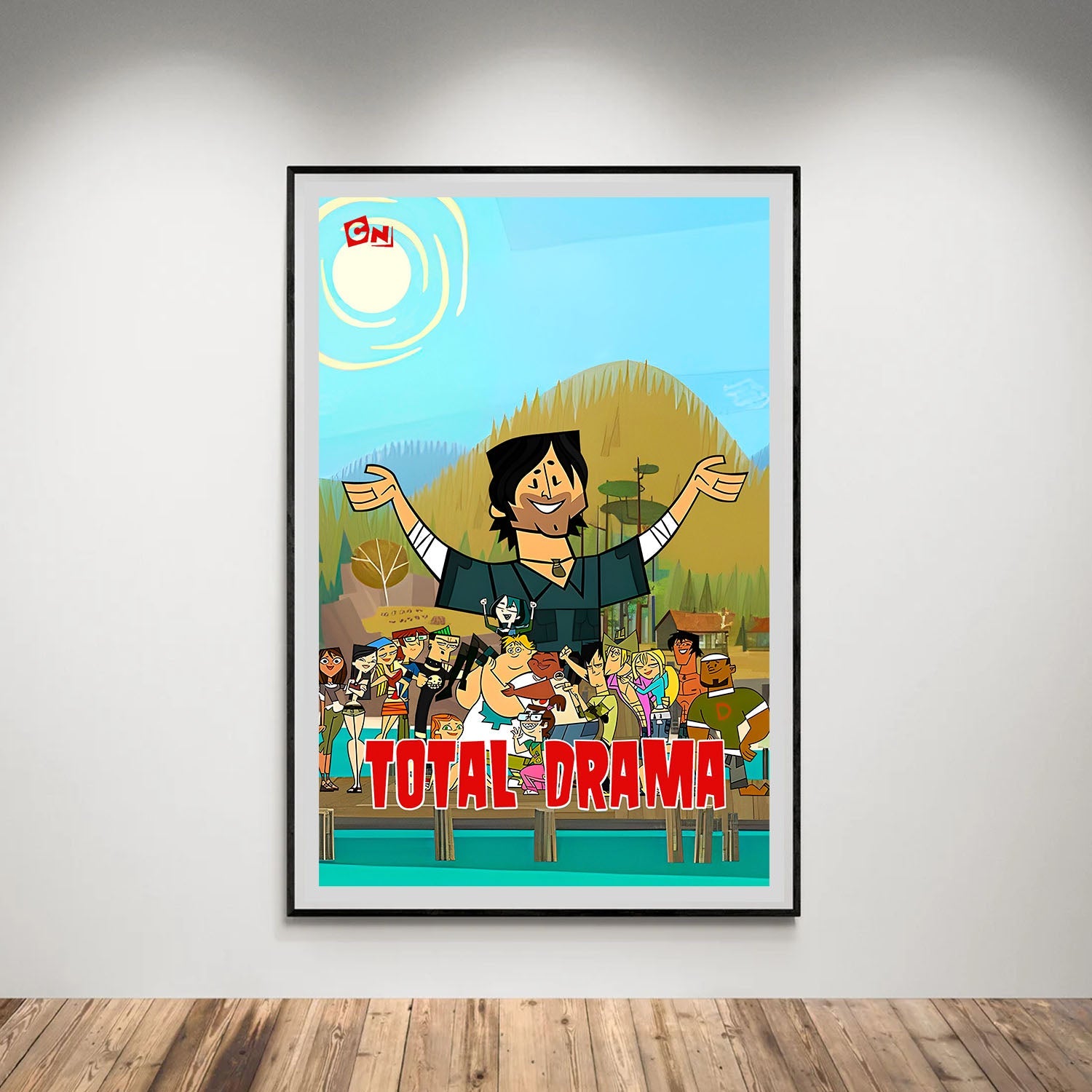 Flex Designs Poster Total Drama Island 5 x 7" Home Goods - TV Show 2007 TV Show Poster