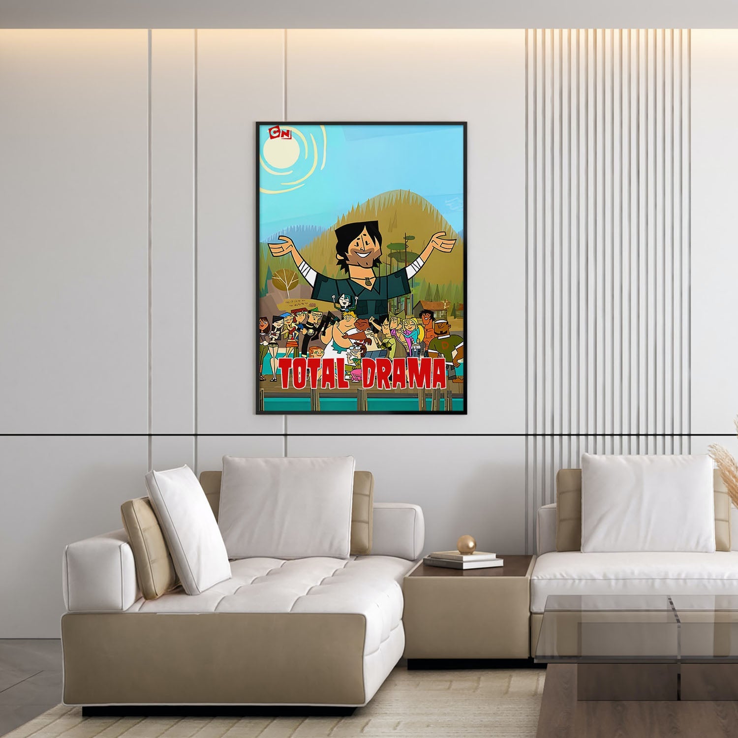 Flex Designs Poster Total Drama Island 5 x 7" Home Goods - TV Show 2007 TV Show Poster