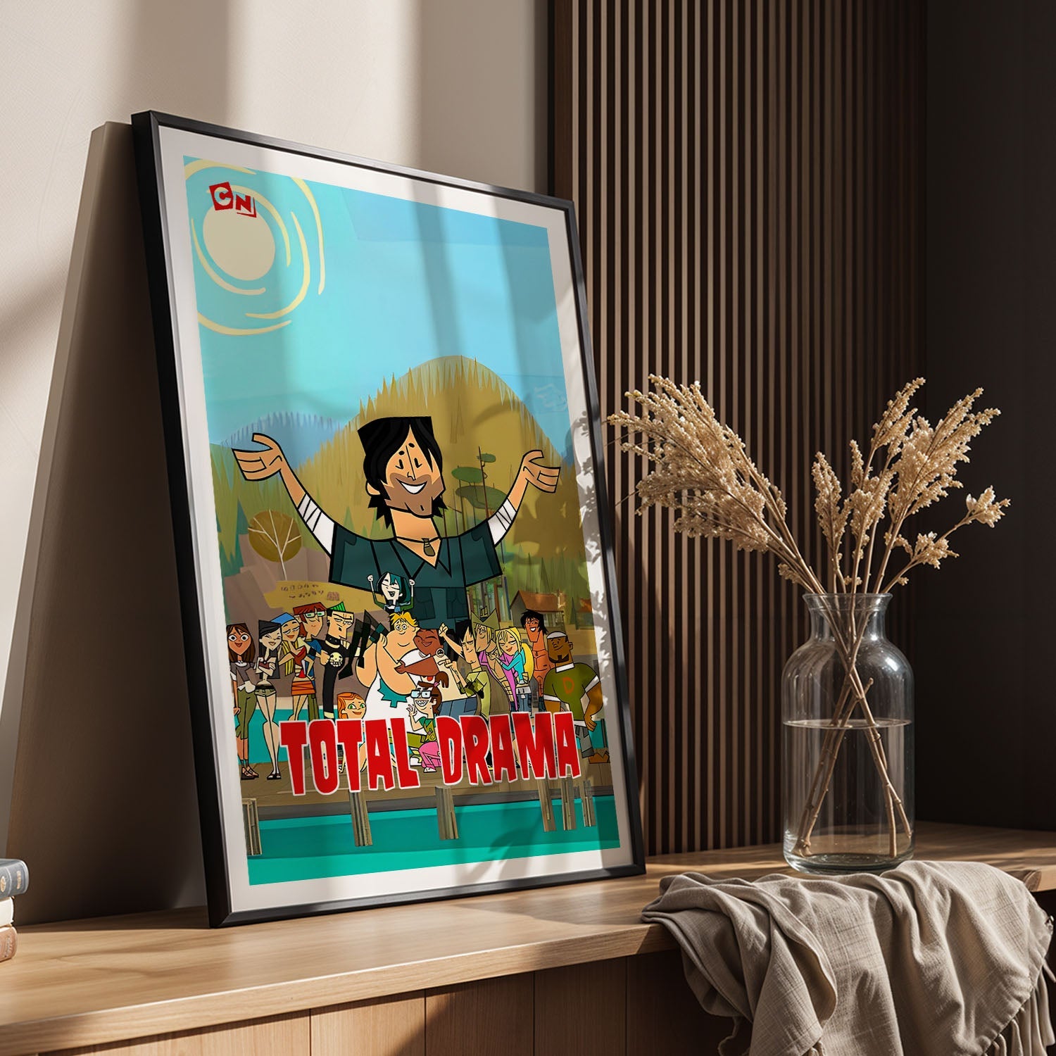 Flex Designs Poster Total Drama Island 8 x 10" Home Goods - TV Show 2007 TV Show Poster