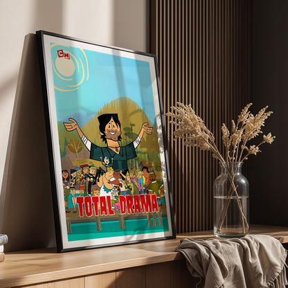 Flex Designs Poster Total Drama Island 8 x 10" Home Goods - TV Show 2007 TV Show Poster