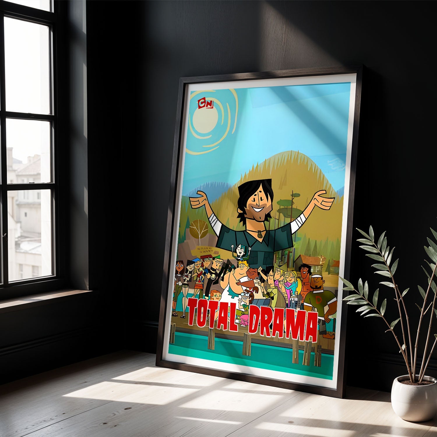 Flex Designs Poster Total Drama Island 8 x 10" Home Goods - TV Show 2007 TV Show Poster