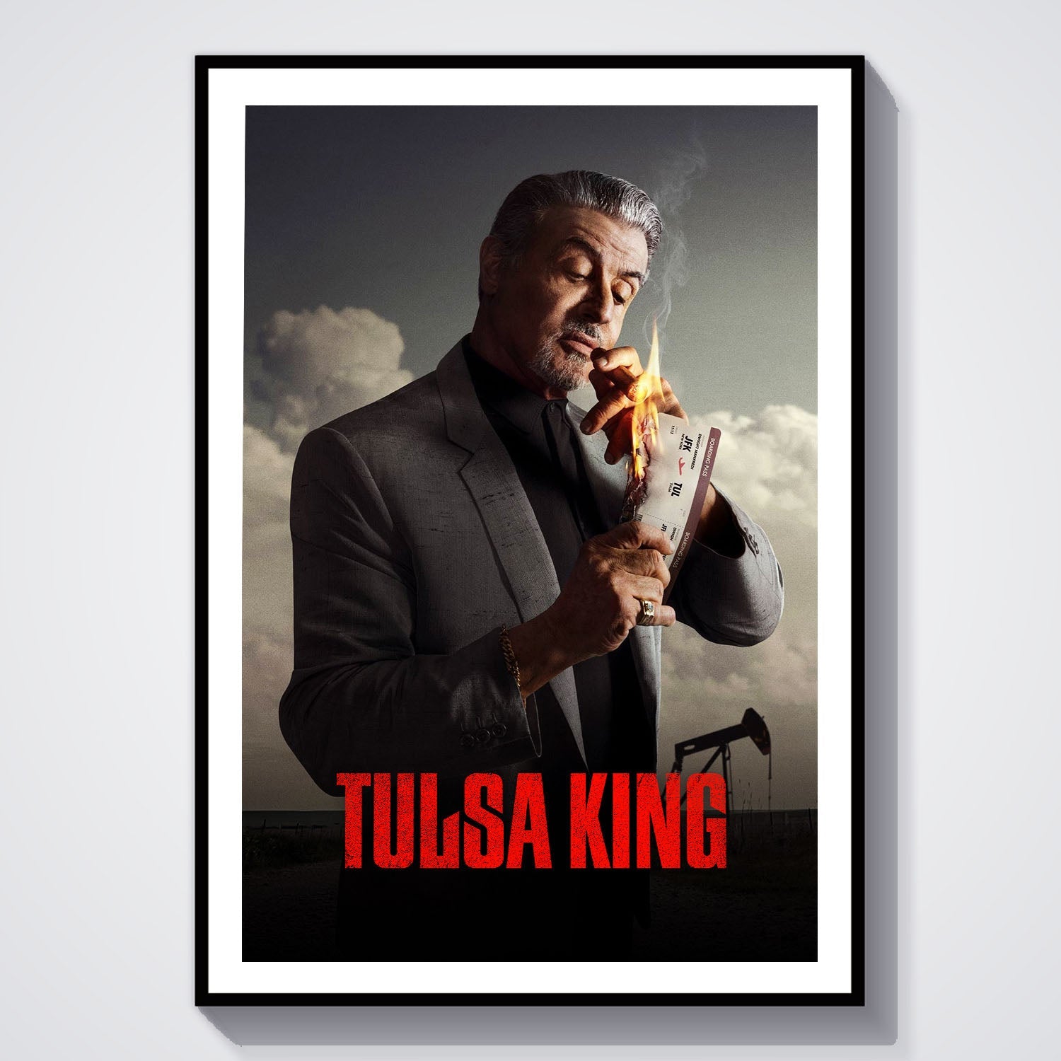 Flex Designs Poster Tulsa King 8 x 10" Home Goods - TV Show 2022 TV Show Poster