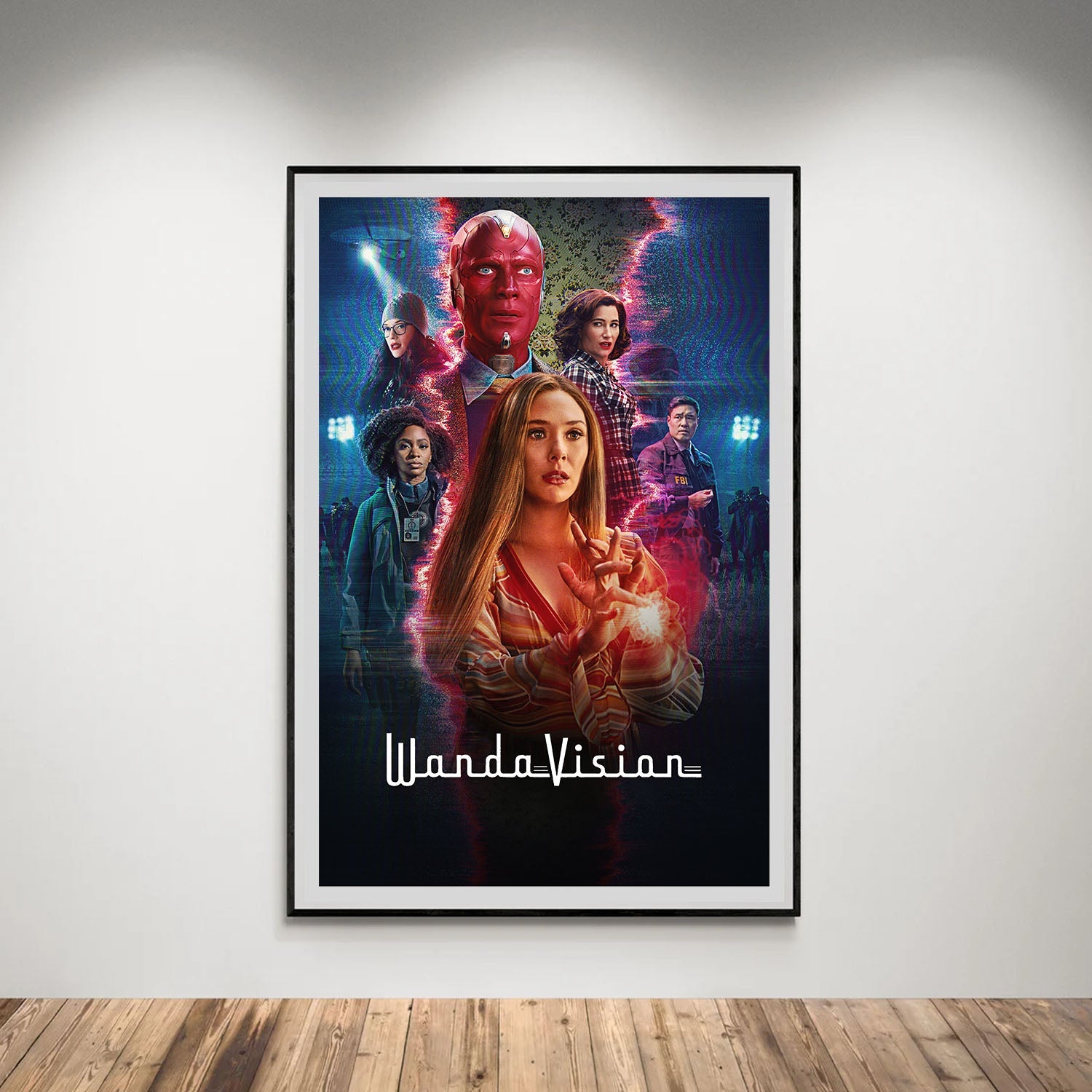 Flex Designs Poster WandaVision Key Visual 5 x 7" Home Goods - TV Show 2021 TV Show Poster