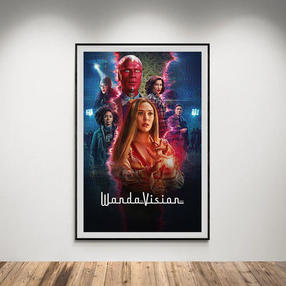 Flex Designs Poster WandaVision Key Visual 5 x 7" Home Goods - TV Show 2021 TV Show Poster