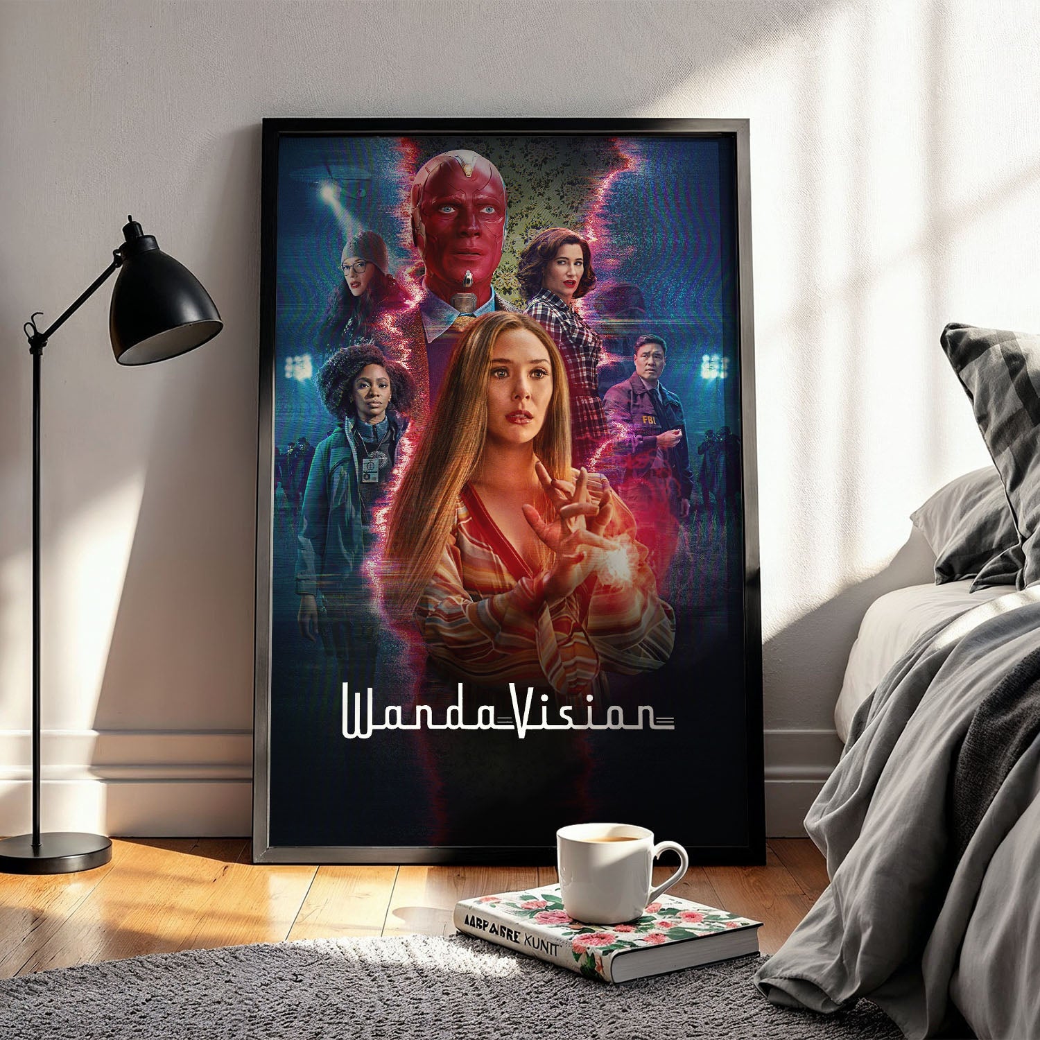 Flex Designs Poster WandaVision Key Visual 5 x 7" Home Goods - TV Show 2021 TV Show Poster