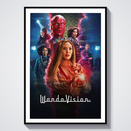 Flex Designs Poster WandaVision Key Visual 8 x 10" Home Goods - TV Show 2021 TV Show Poster