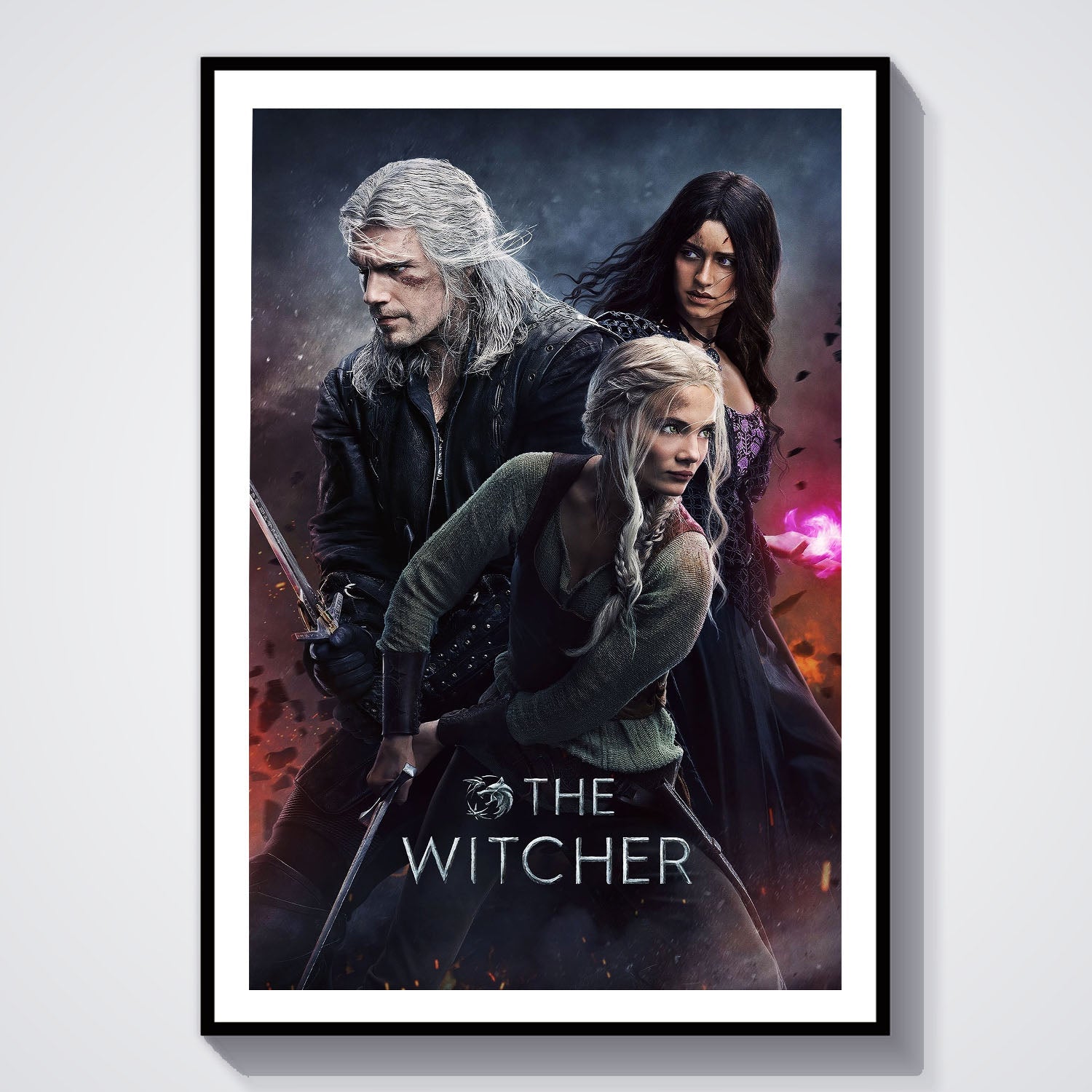 Flex Designs Poster Witcher Season 3 8 x 10" Home Goods - TV Show 2023 TV Show Poster