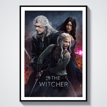 Flex Designs Poster Witcher Season 3 8 x 10" Home Goods - TV Show 2023 TV Show Poster