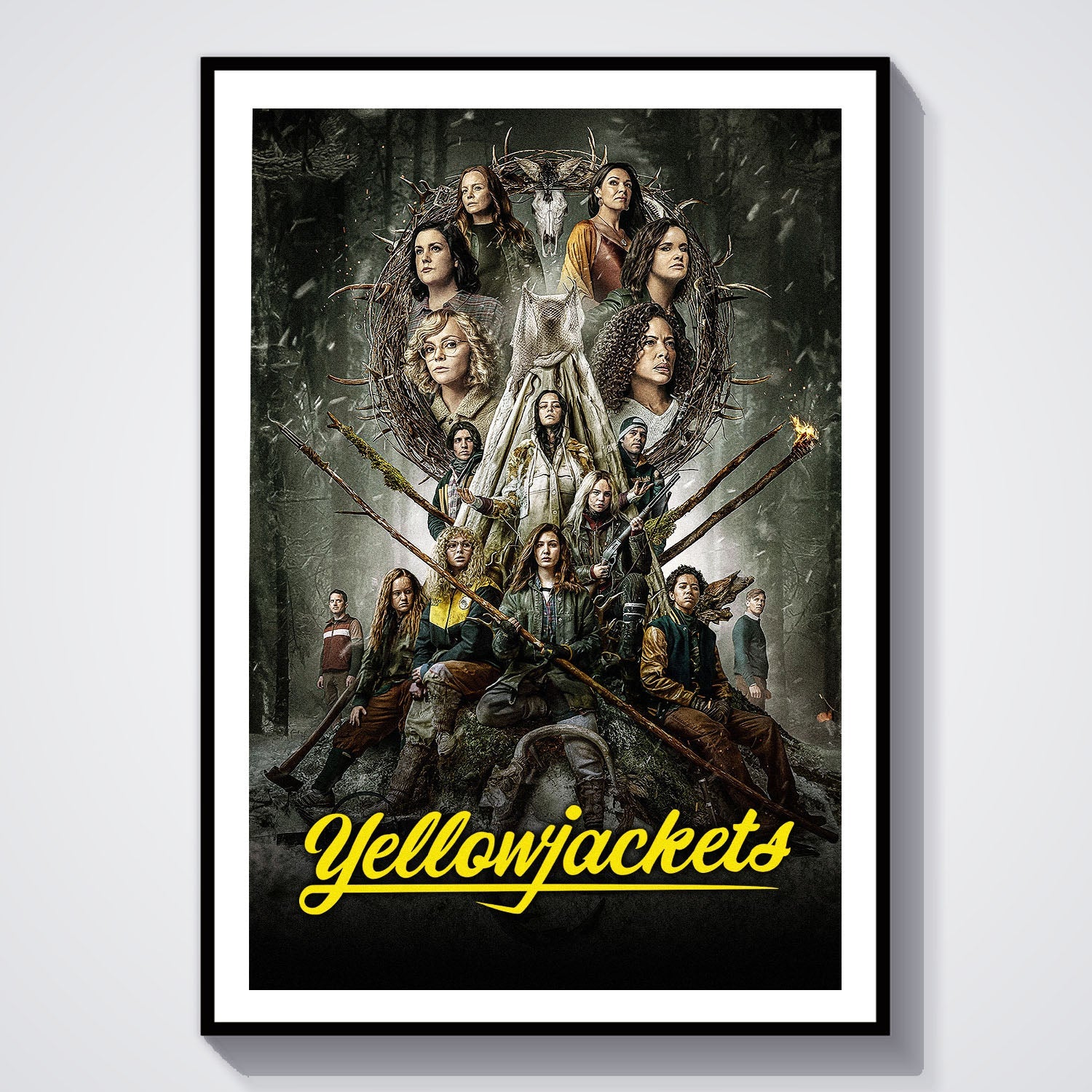Flex Designs Poster Yellowjackets 8 x 10" Home Goods - TV Show 2021 TV Show Poster