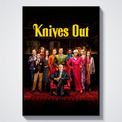 Flex Designs Poster Knives Out Cover 5 x 7" Home Goods - Movie 2019 Movie Poster