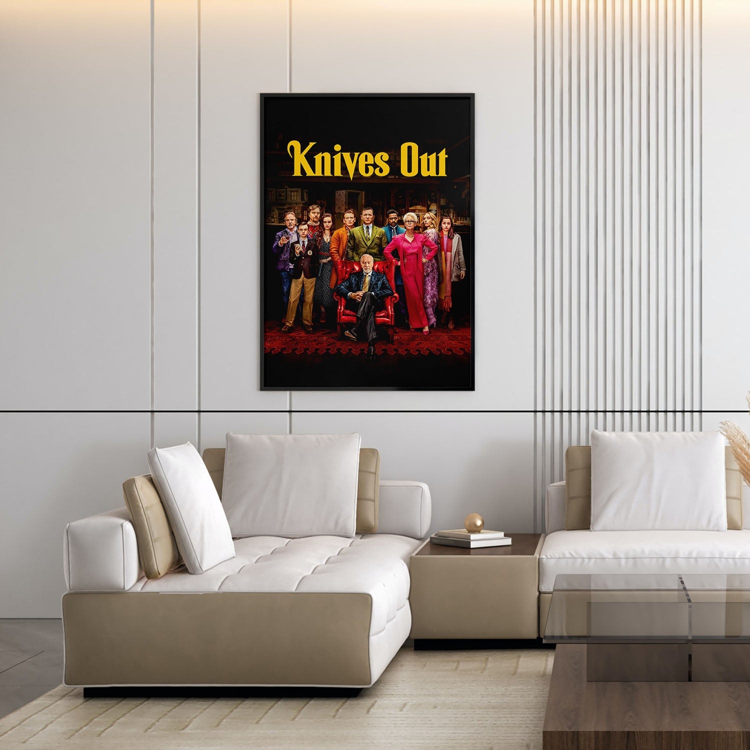 Flex Designs Poster Knives Out Cover 5 x 7" Home Goods - Movie 2019 Movie Poster