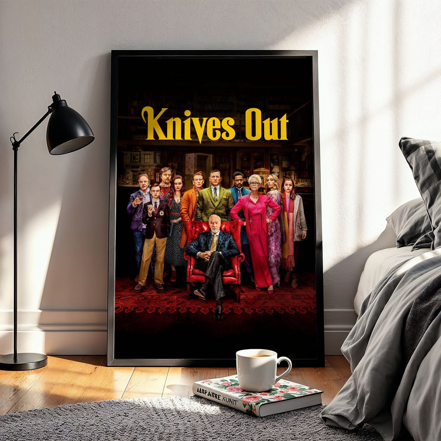 Flex Designs Poster Knives Out Cover 5 x 7" Home Goods - Movie 2019 Movie Poster