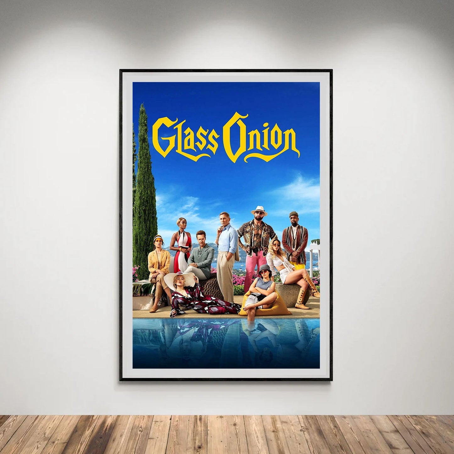 Flex Designs Poster Knives Out - Glass Onion 5 x 7" Home Goods - Movie 2022 Movie Poster
