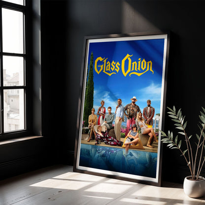 Flex Designs Poster Knives Out - Glass Onion 8 x 10" Home Goods - Movie 2022 Movie Poster