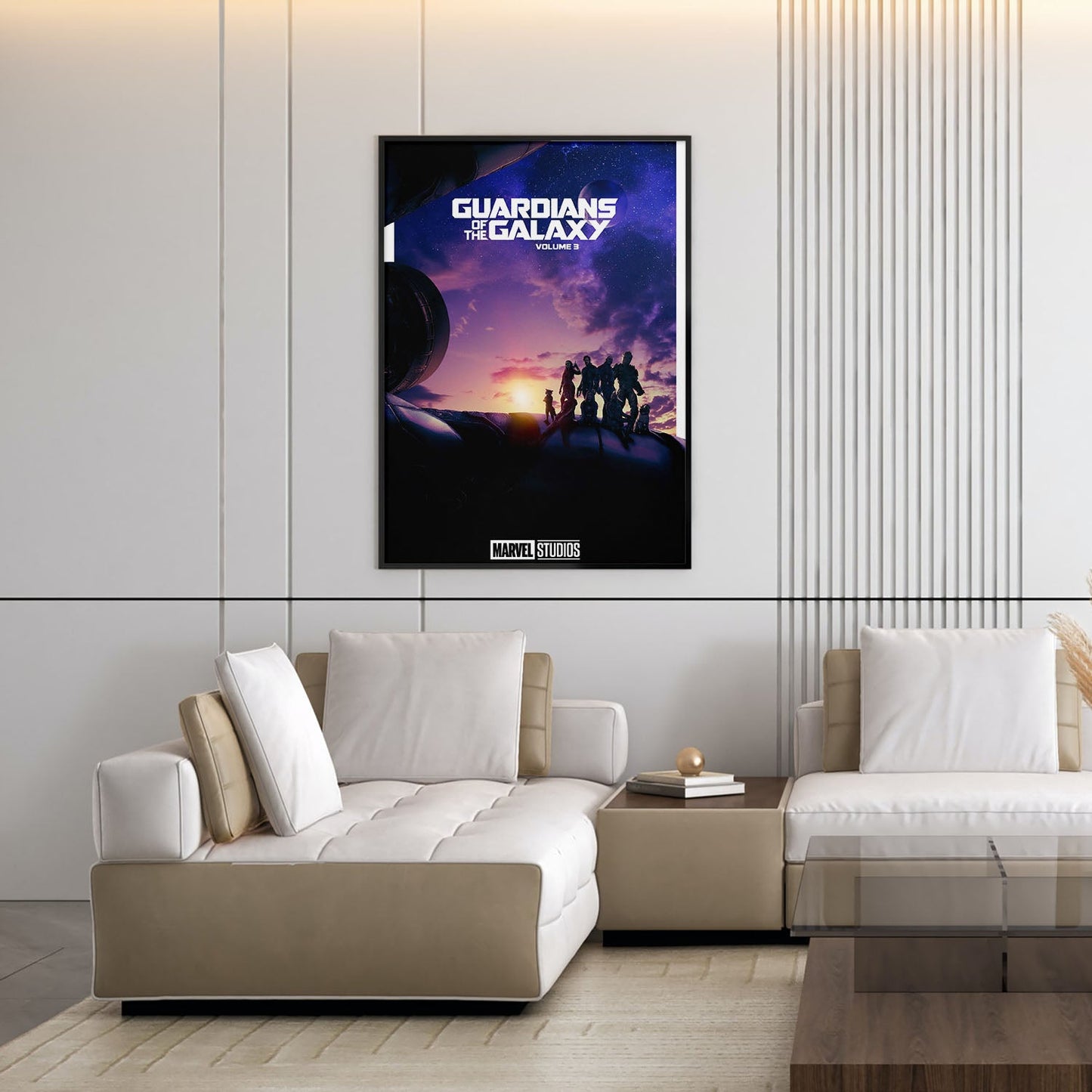 Flex Designs Poster Guardians of the Galaxy Vol 3 Minimalist 5 x 7" Home Goods - Movie 2023 Movie Poster