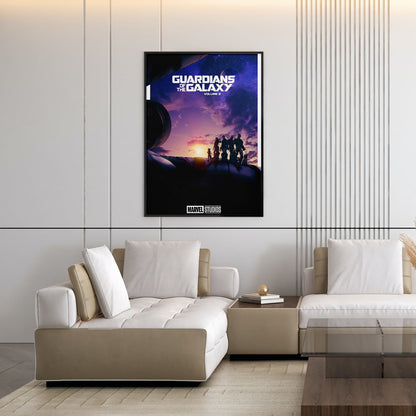 Flex Designs Poster Guardians of the Galaxy Vol 3 Minimalist 5 x 7" Home Goods - Movie 2023 Movie Poster