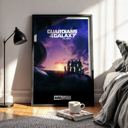 Flex Designs Poster Guardians of the Galaxy Vol 3 Minimalist 5 x 7" Home Goods - Movie 2023 Movie Poster