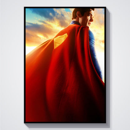 Flex Designs Poster Superman 2025 Cape 5 x 7" Home Goods - Movie 2025 Movie Poster