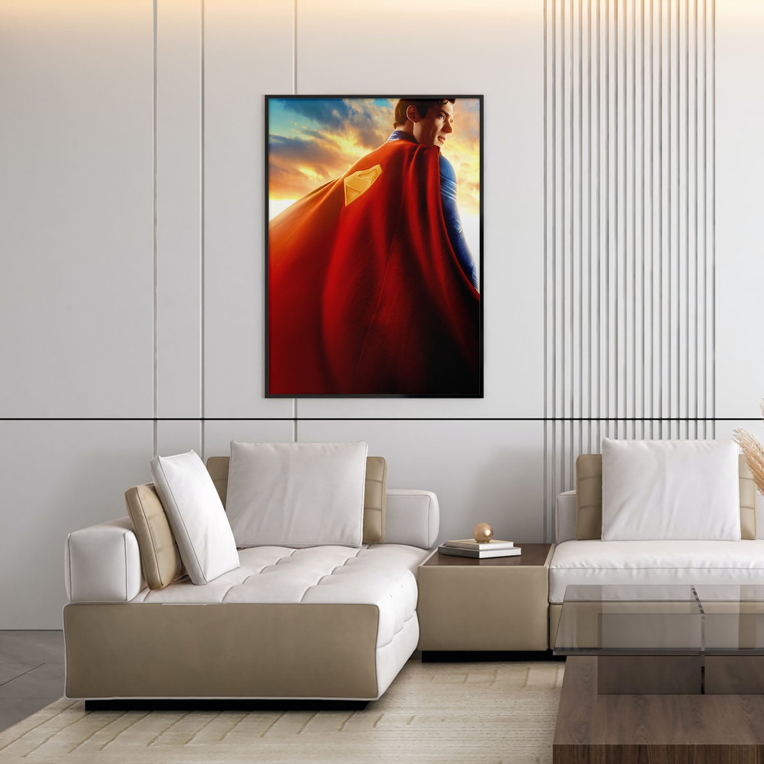 Flex Designs Poster Superman 2025 Cape 5 x 7" Home Goods - Movie 2025 Movie Poster