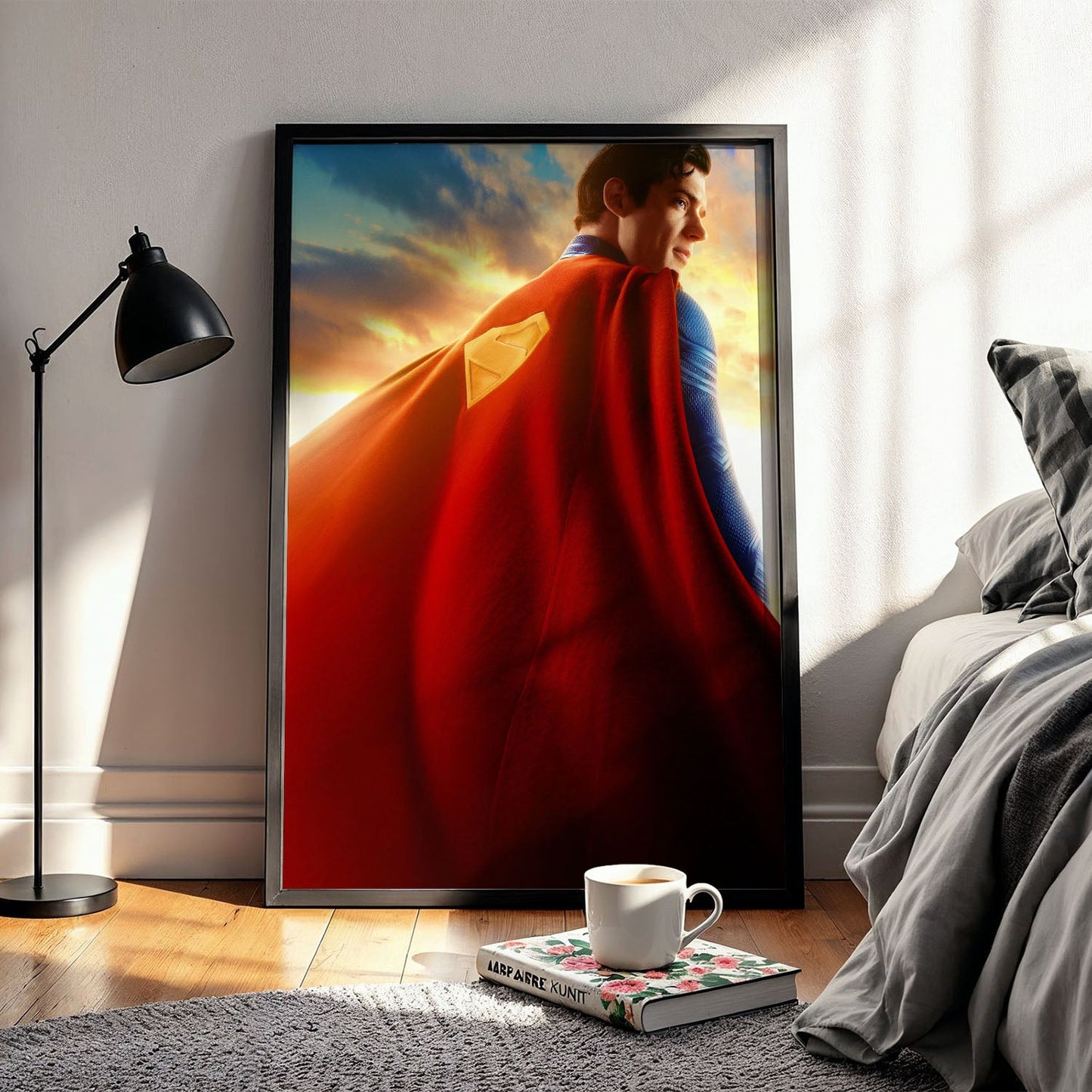 Flex Designs Poster Superman 2025 Cape 5 x 7" Home Goods - Movie 2025 Movie Poster