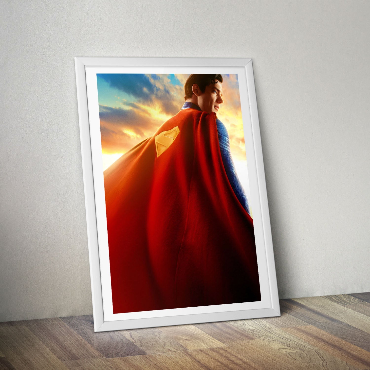 Flex Designs Poster Superman 2025 Cape 8 x 10" Home Goods - Movie 2025 Movie Poster