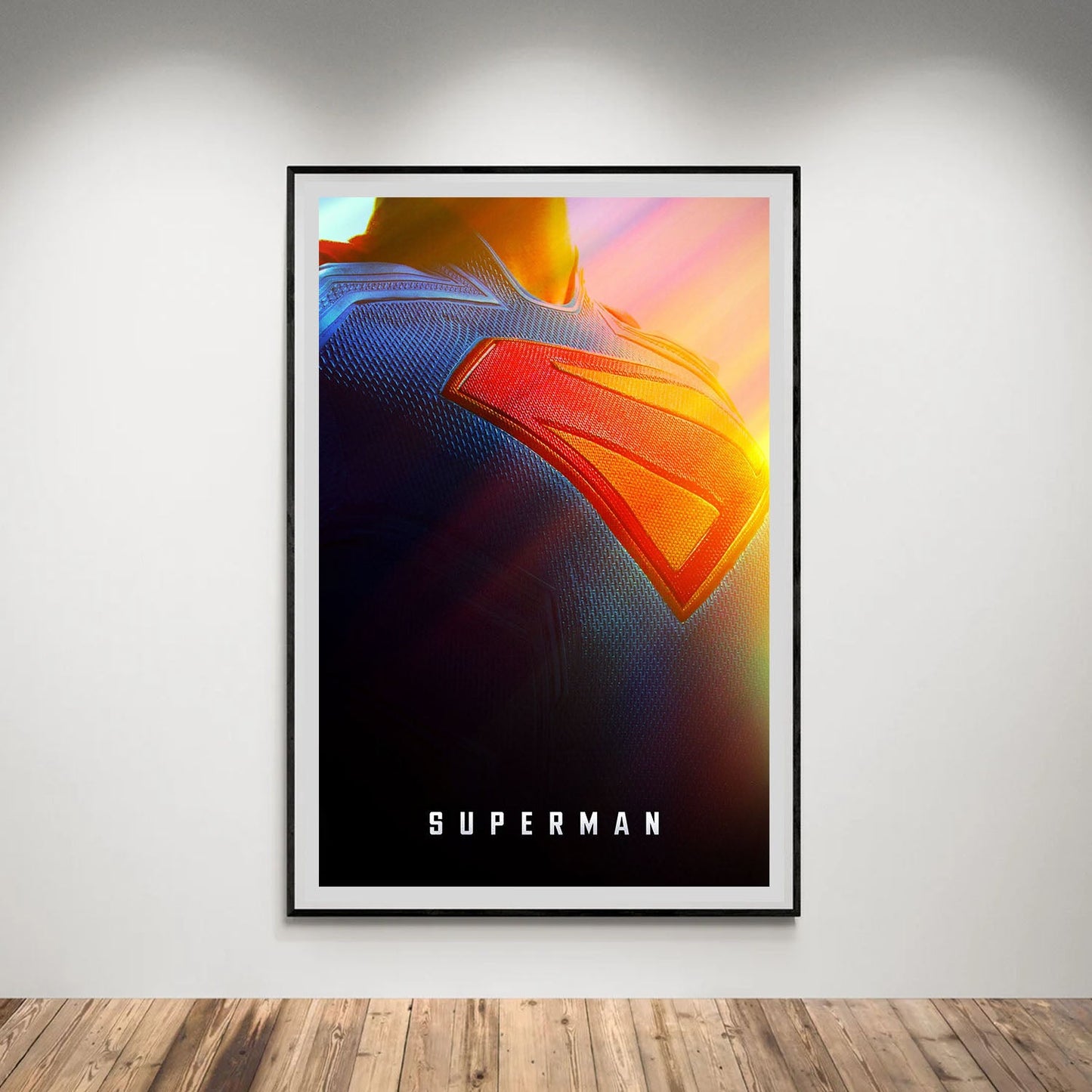 Flex Designs Poster Superman 2025 Crest 5 x 7" Home Goods - Movie 2025 Movie Poster