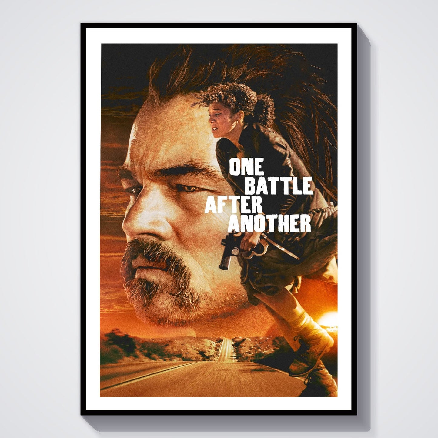 Flex Designs Poster One Battle After Another 8 x 10" Home Goods - Movie 2025 Movie Poster